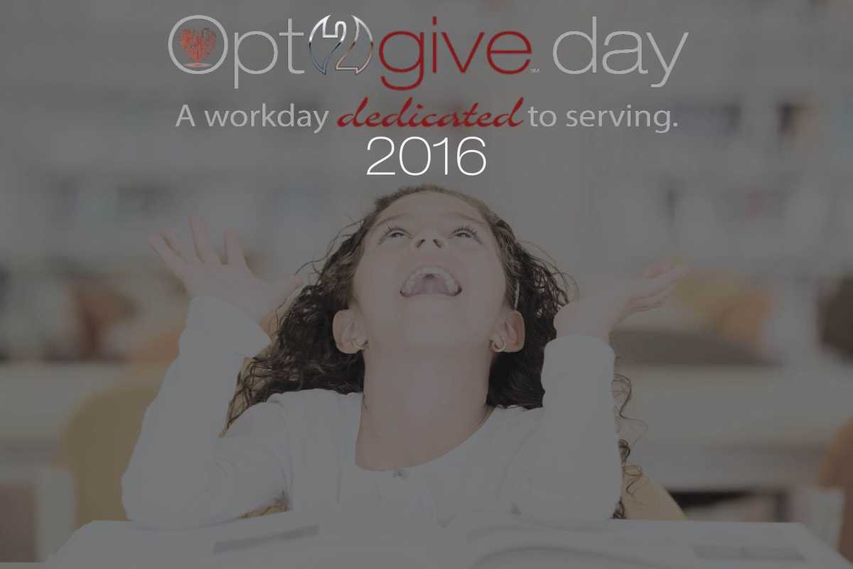 Opt2give Day 2016