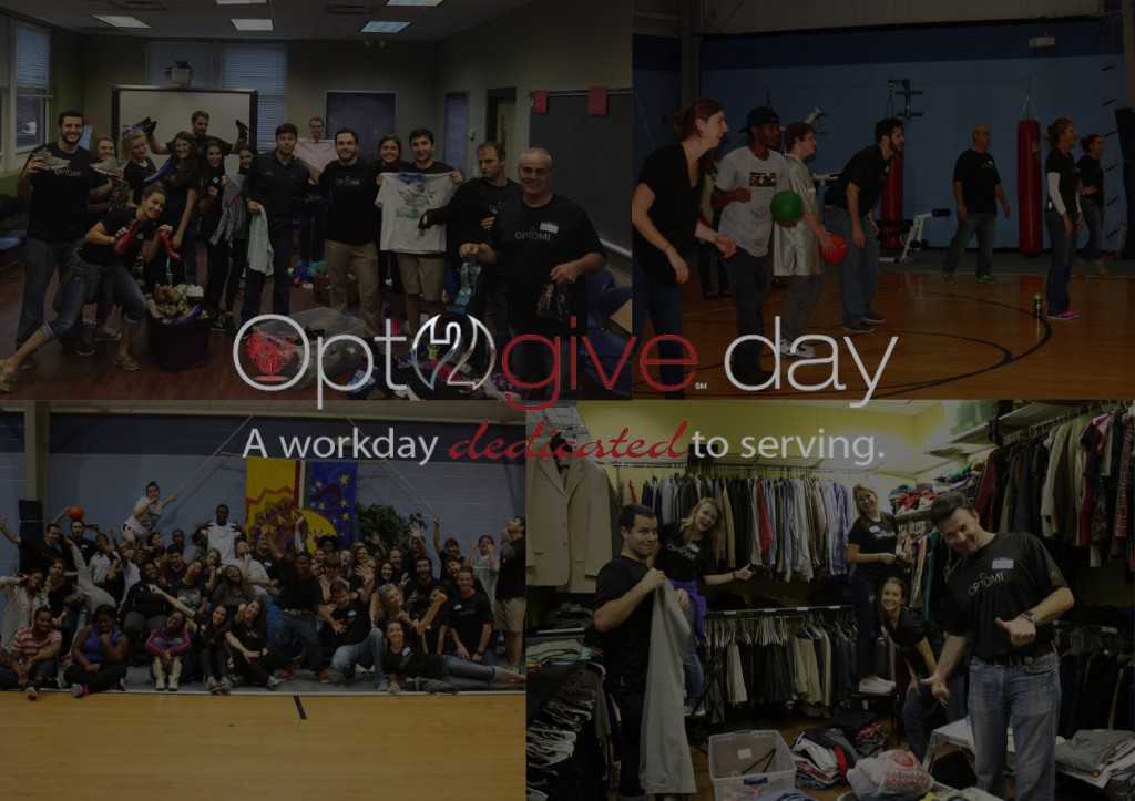 Our Atlanta Team Mentors Young At-Risk Adults for Opt2give day 2015