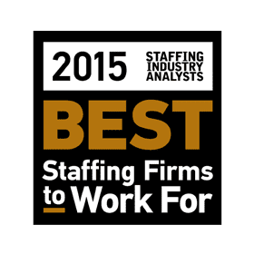 BEST PLACES TO WORK 2015 AWARD
