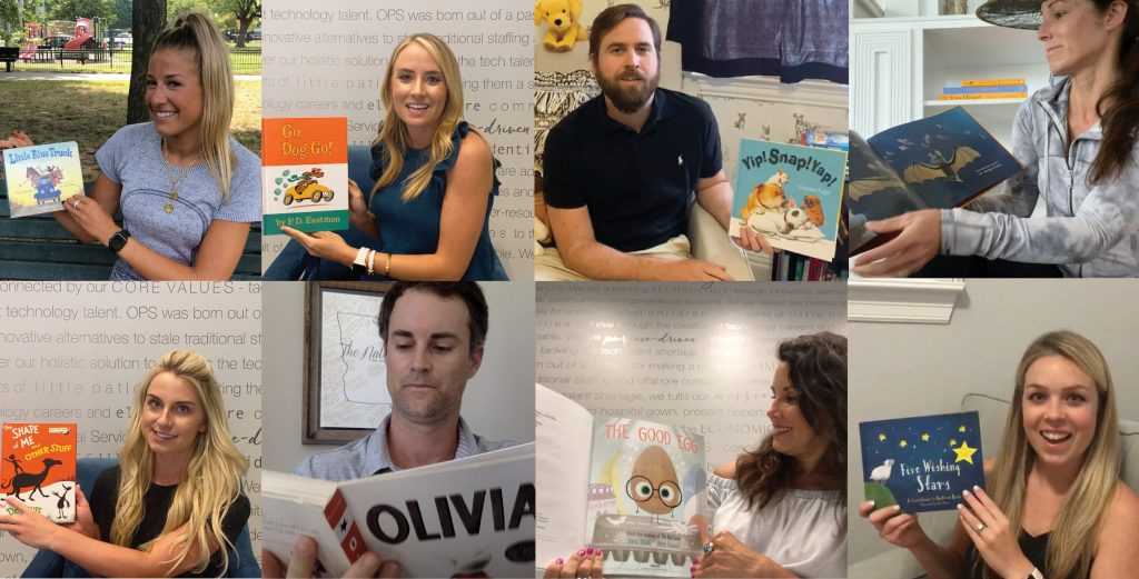 Optomi partners with Children’s Health to Read Books to Hospitalized Children During Virtual Story Hour