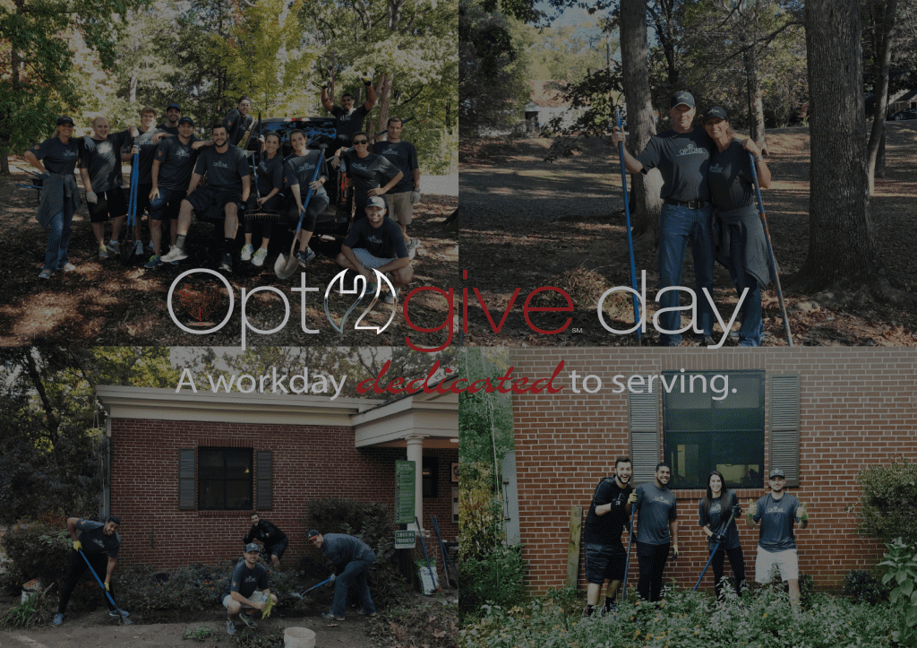 Our Atlanta Team spends the day pitching in at the East Atlanta’s Kids Club for Opt2give Day 2016