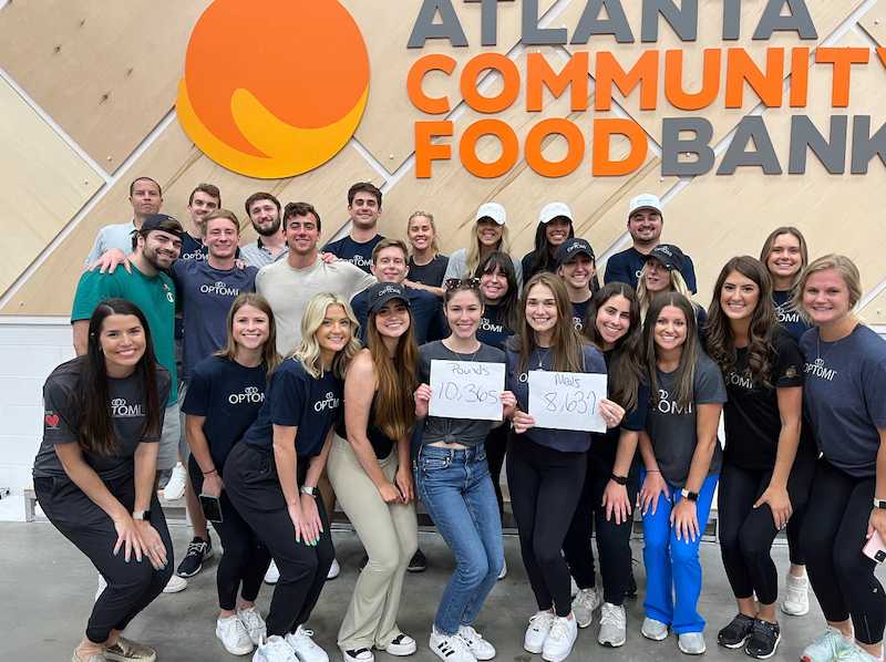 Optomi Volunteers at Atlanta Community Food Bank